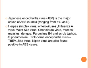 Acute encephalitis syndrome