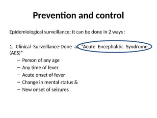 Acute encephalitis Syndrome and JE - 1.pptx