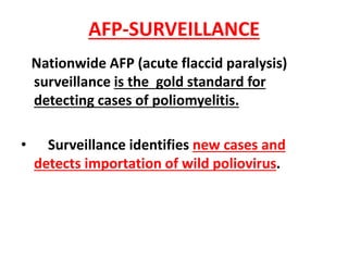 Acute flaccid paralysis | PPTX