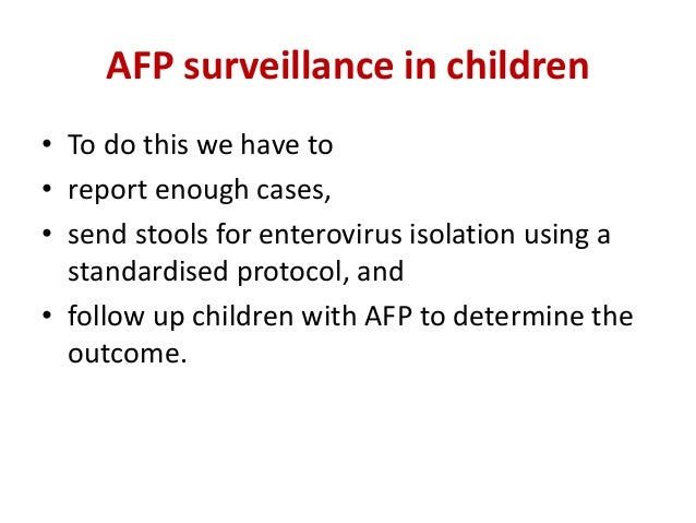 Acute Flaccid Paralysis Afp