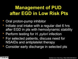 Egd Risks Acute Gastrointestinal Bleed Management.pptx