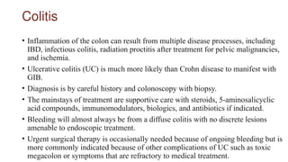 Acute Gastro Intestinal Haemorrhage : In Brief | PPTX