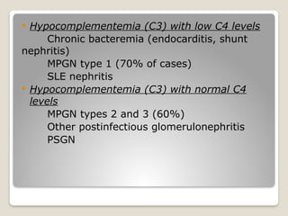 Comprehensive Overview of Acute Glomerulonephritis and Related Renal ...