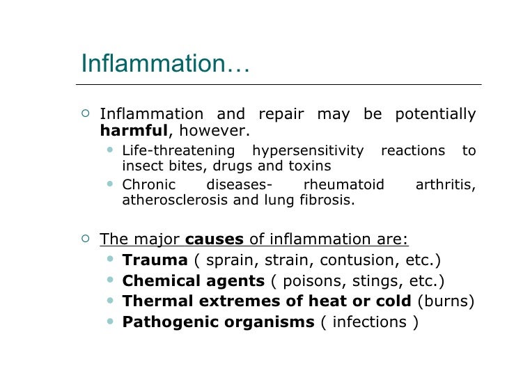 Acute inflammation