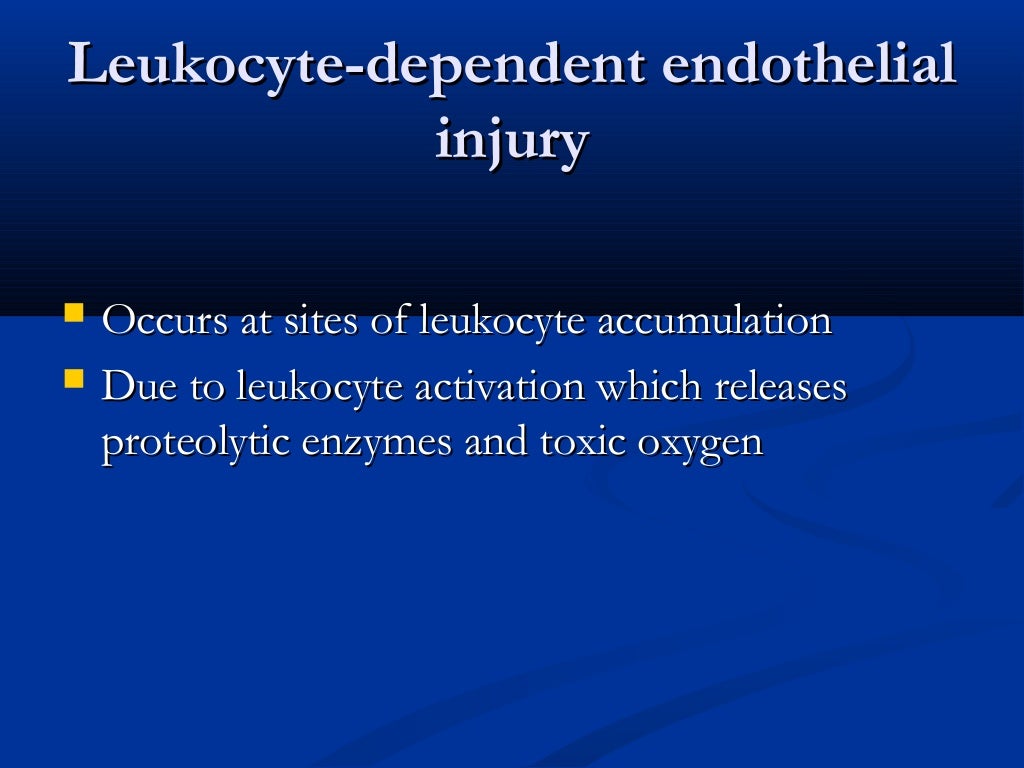 Acute inflammation