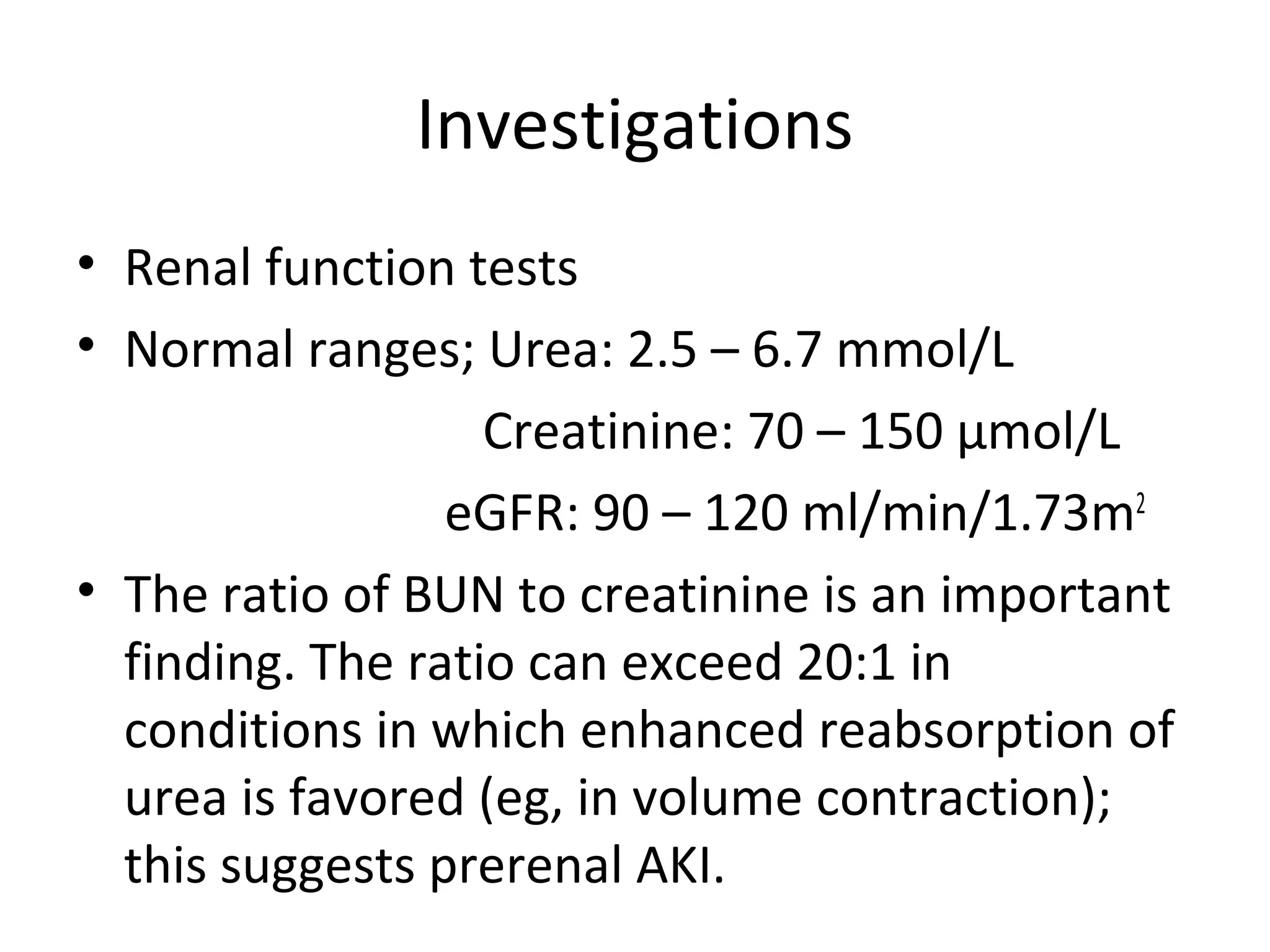 Acute kidney injury | PPT