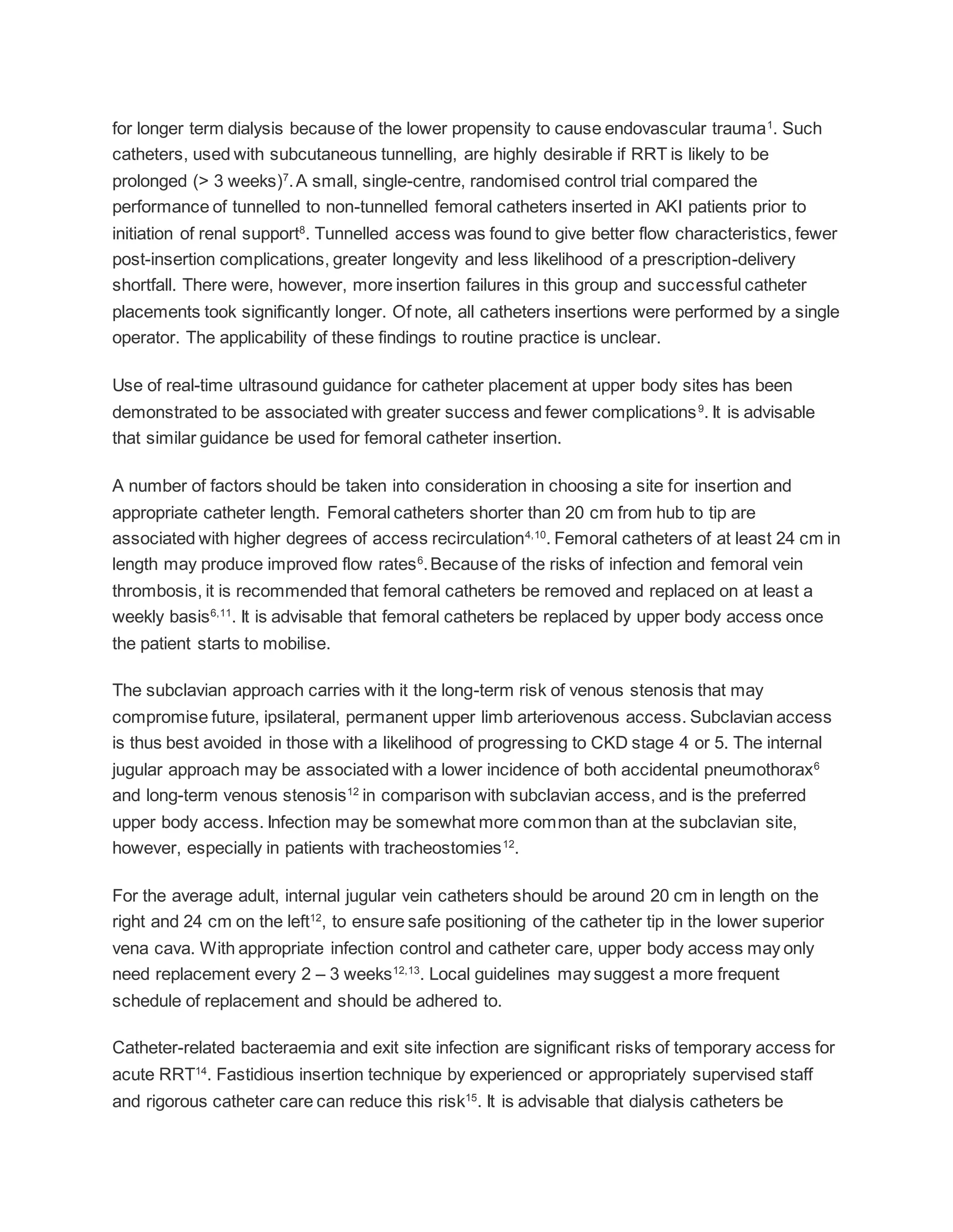 Acute kidney injury asa guidelines