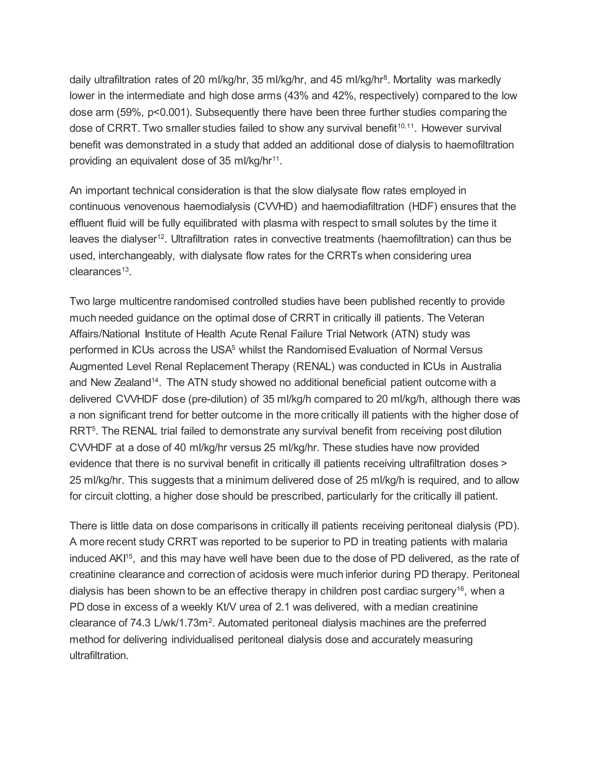 Acute kidney injury asa guidelines