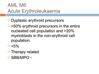 Acute leukaemias classification | PPT