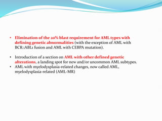 ACUTE LEUKEMIA CME FINAL............pptx