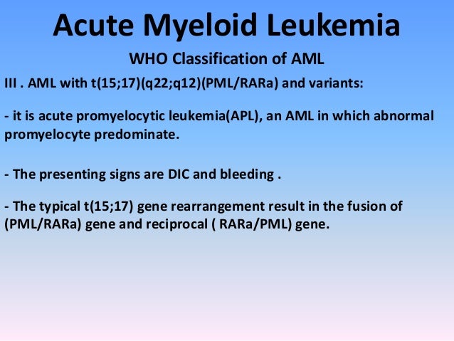 Acute Leukemia