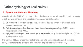 ACUTE LEUKEMIAS presentation made by medical students | PPTX