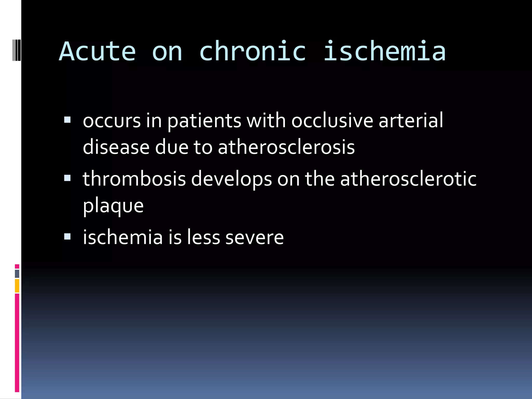 Acute limb ischaemia usjp 2020 | PPTX