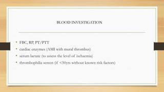 Slide of Acute limb ischemia (diagnosis, complication, management) | PPTX