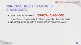 Acute Limb Ischemia and Role of DOAC.pptx