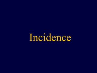 Incidence
 