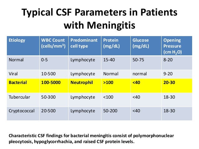 meningitis diagnosis