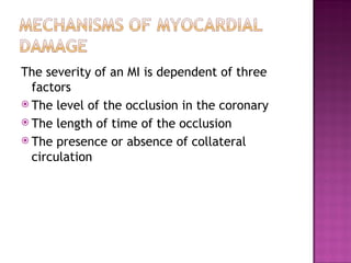 ACUTE_MI.ppt MYOCARDIAL INFARCTION PPT I | PPT