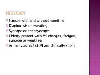 ACUTE_MI.ppt MYOCARDIAL INFARCTION PPT I | PPT