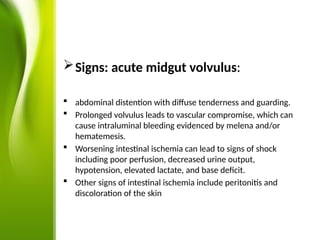ACUTE MIDGUT VOLVULUS in children ppt.pptx