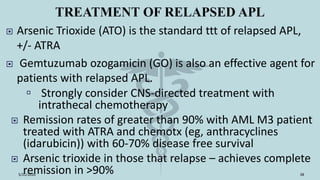 Acute myeloid leukaemia | PPTX