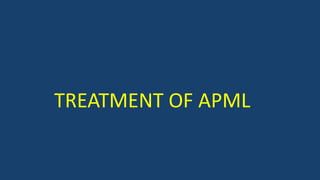 Acute myeloid leukemia | PPTX