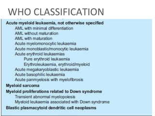Acute myeloid leukemia | PDF