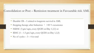 ACUTE MYELOID LEUKEMIA PPT .presentstion | PPTX