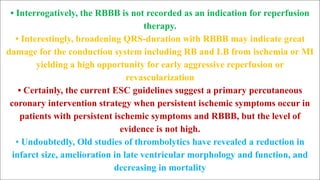 Acute myocardial infarction associated with right bundle branch block ...