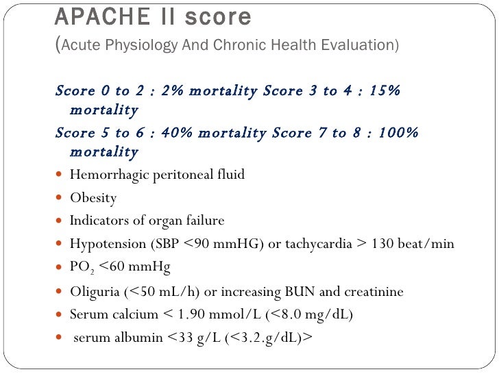 Acute Pancreatitis