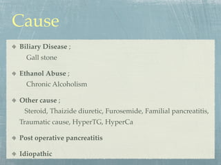 Acute pancreatitis | KEY