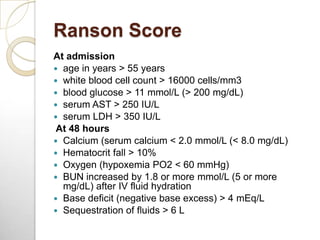 Acute Pancreatitis Managment | PPTX