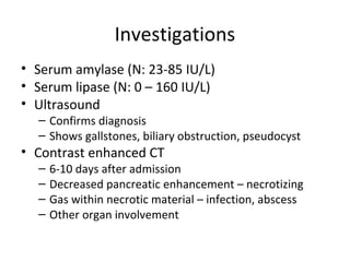 Acute Pancreatitis Slide 11