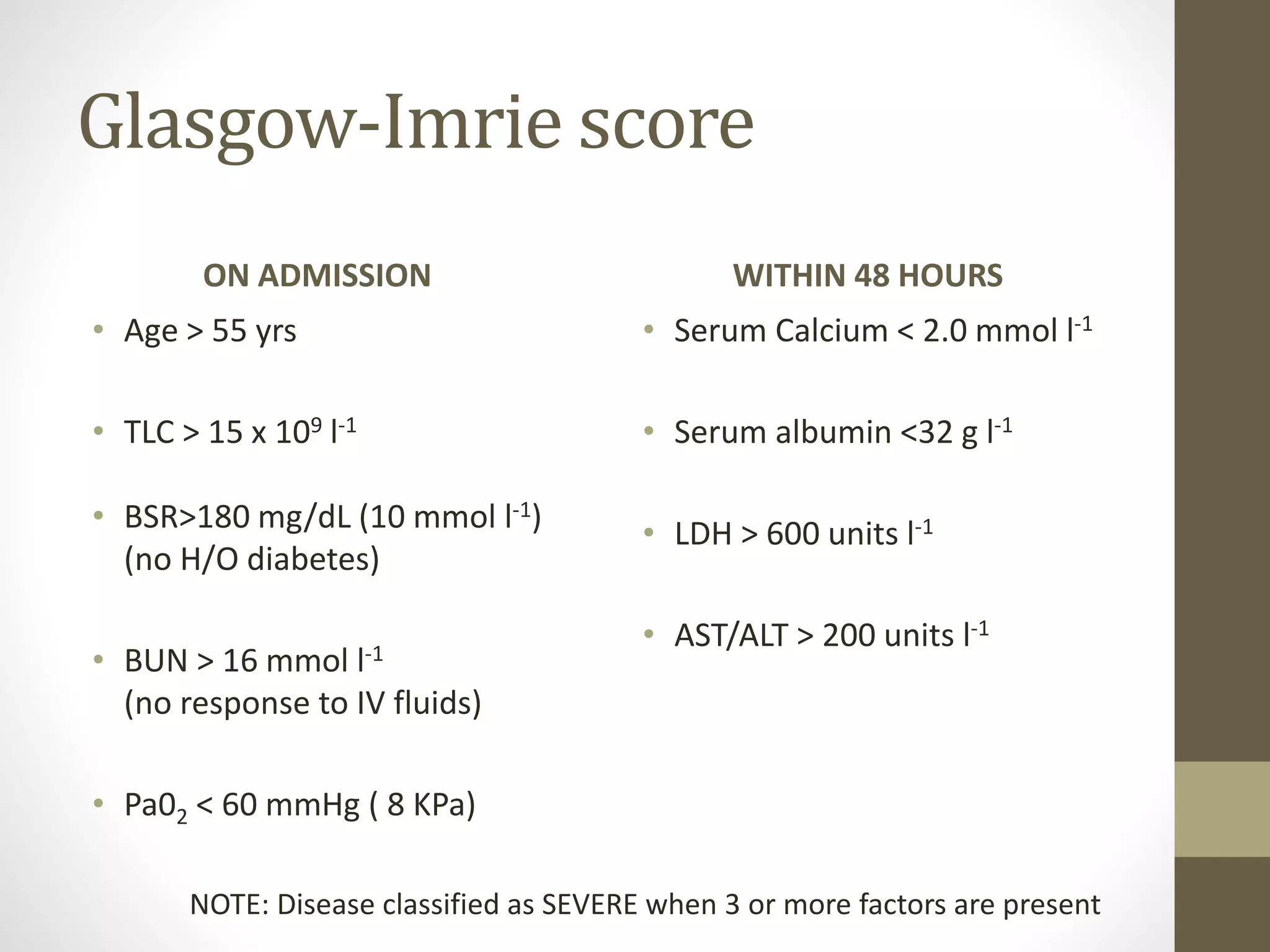 Acute pancreatitis | PPTX
