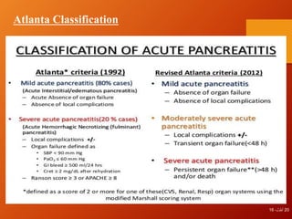 Acute pancreatitis by Mohammed Hussien | PPTX