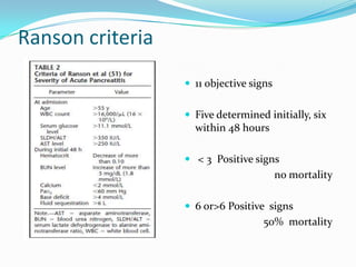 Acute pancreatitis radiological approach | PPTX