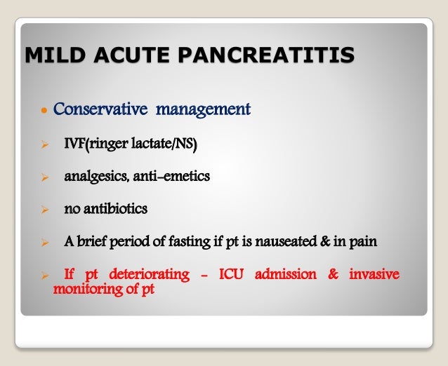 Acute Pancreatitis Surgery Seminar