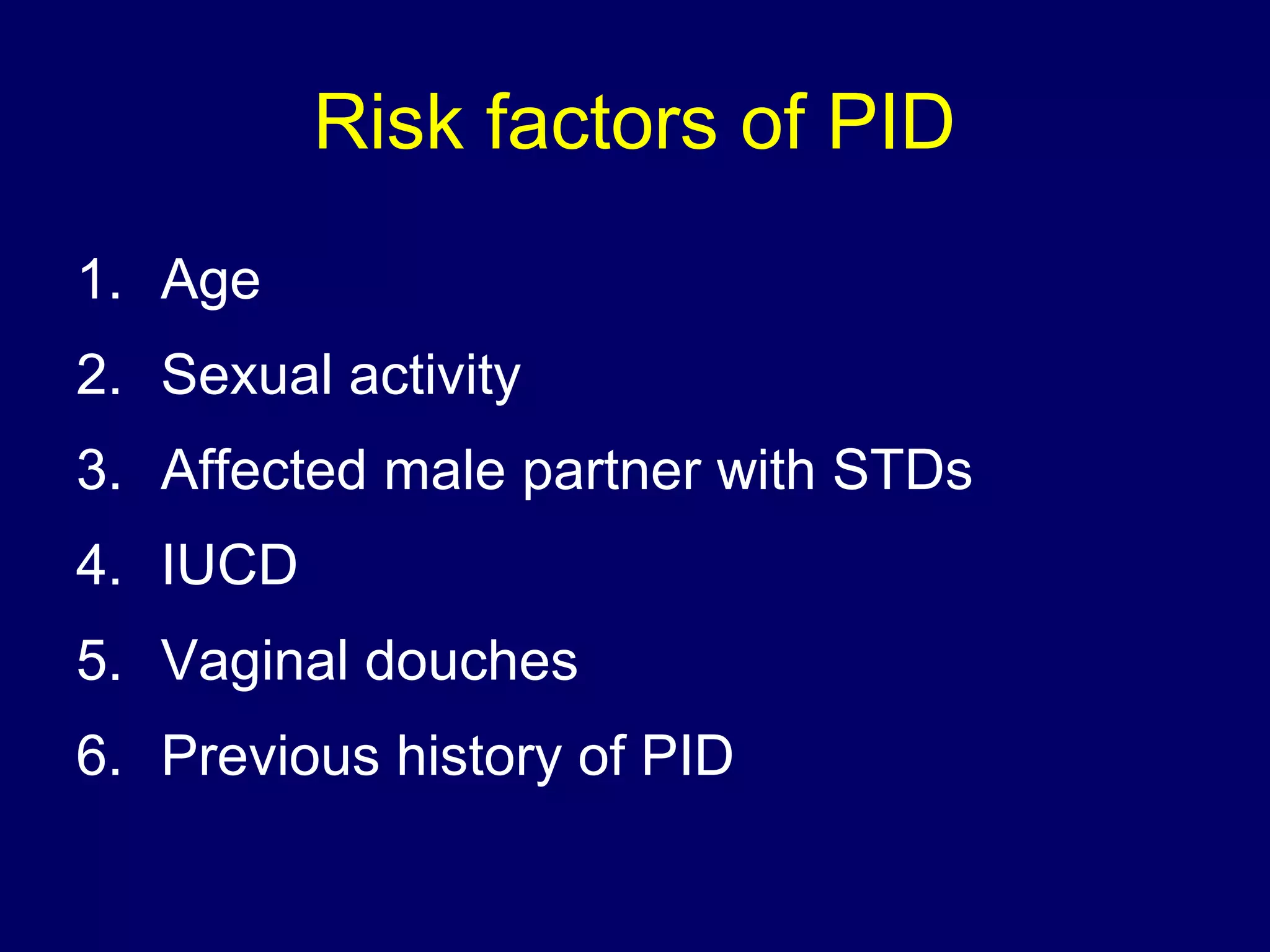 Acute pelvic inflammatory disease ( ahmed walid anwar morad) | PPT