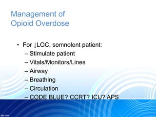Acute perioperative pain management | PPTX