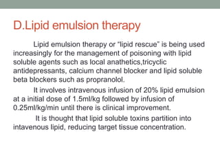 Acute poisoning | PPTX