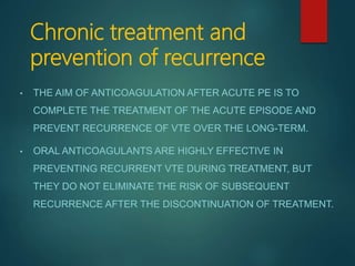 Acute Pulmonary Embolism: Introduction, Clinical presentation ...