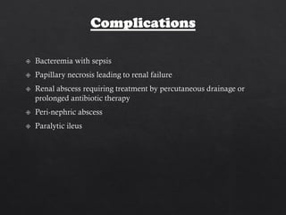 Acute pyelonephritis ppt