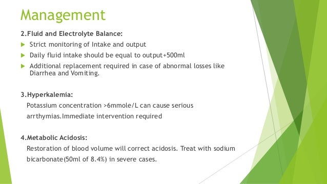 Acute renal failure