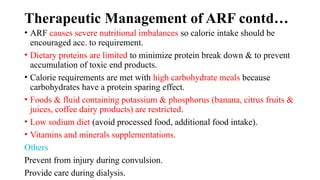 Acute renal failure.pptx for BNs 2nd year | PPTX