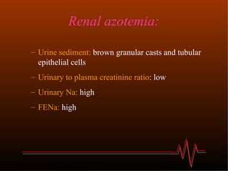 Acute renal failure | PPT