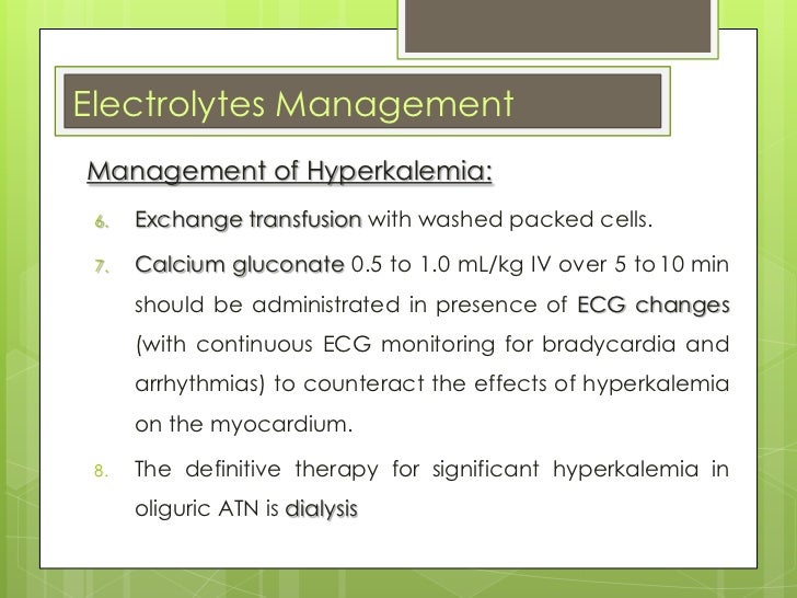 Acute Renal Failure in Neonates