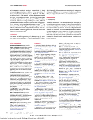 Acute respiratory distress syndrome 2018 | PDF