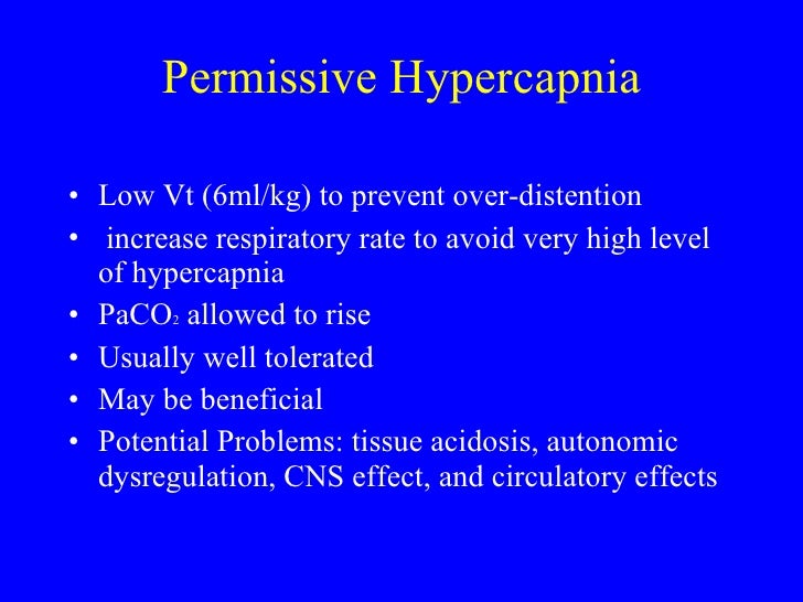 Acute respiratory distress syndrome carre