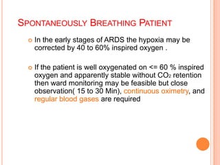 Acute respiratory distress syndrome (ards) | PPTX