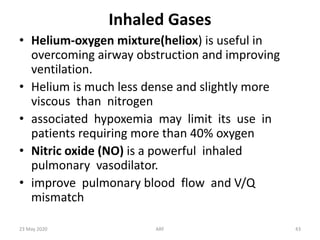 Helious Liquid O2 Acute respiratory failure | PPTX